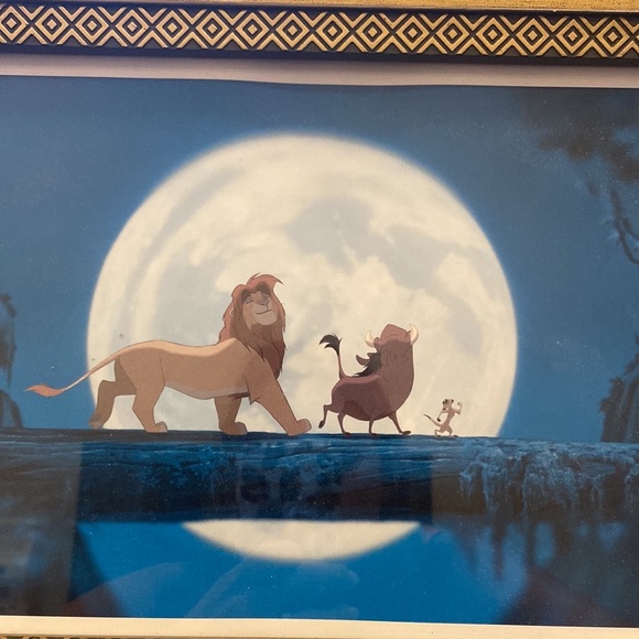 Disney’s The Lion King collectible framed art. - Picture 2 of 5